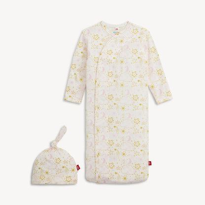 Magnetic Me Star Signs Pink Magnetic Modal Gown + Hat Set