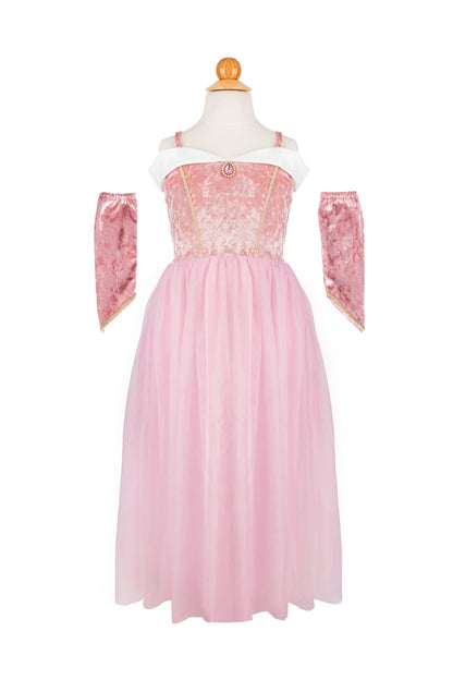 Great Pretenders Velvety Soft Sleeping Sweetheart Princess Gown with Arm Warmers