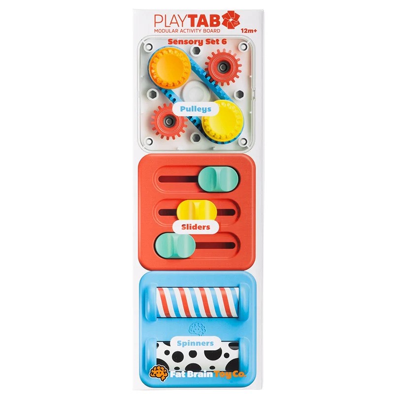 Fat Brain Toys Play Tab Tiles Set 6