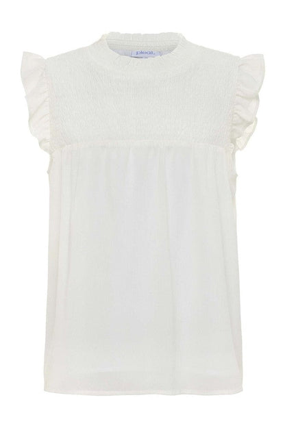 PleatPleat Annie Top - WhiteBabysupermarket