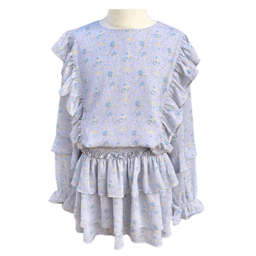 Pleat Whimsy Purple / 7 Pleat Charlie Dress Whimsy Purple