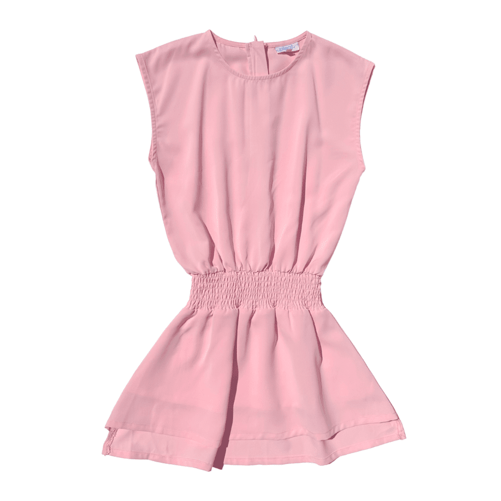 Pleat Josie Dress in Peony