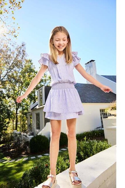PleatPleat Lola Dress - PeriwinkleBabysupermarket