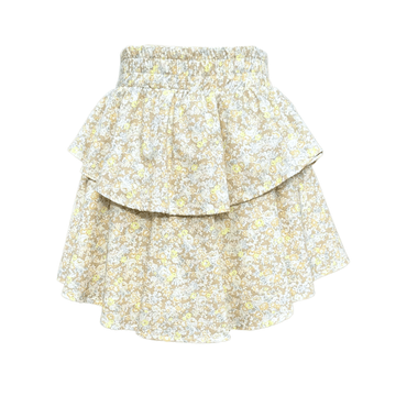 Pleat Parker Skirt Icy Floral