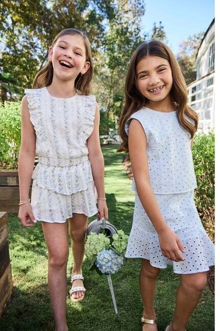 Pleat Pleat Parker Skort - Secret Garden