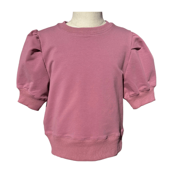 Pleat Riley Sweatshirt Rose