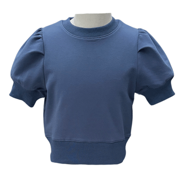 Pleat Riley Sweatshirt Slate