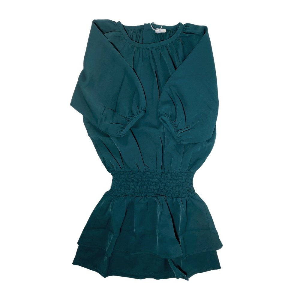 Pleat. Rory Dress Dark Green – Babysupermarket