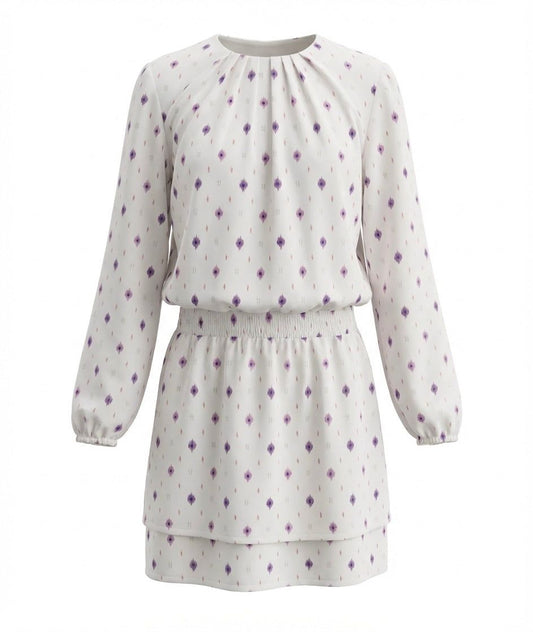 Pleat Girls Dresses Ikat Twinkle / 7 Pleat Ruby Dress - Ikat Twinkle