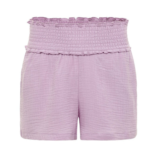 Pleat Sadie Shorts Orchid Gauze babysupermarket
