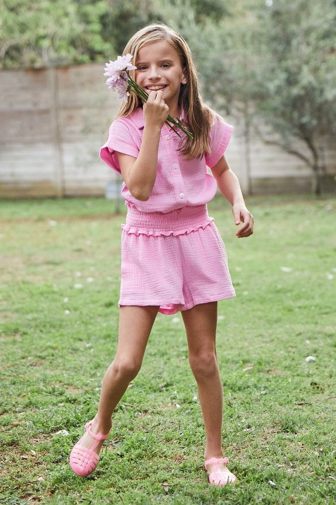 PleatPleat Sadie Shorts - Party PinkBabysupermarket