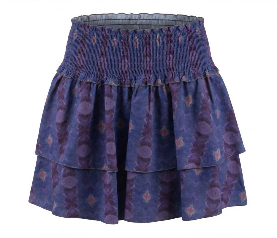 Pleat Girls Skirts Dreamscape / 7 Pleat Scottie Skirt - Dreamscape