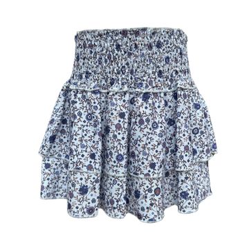Pleat Scottie Skirt Forget Me Nots