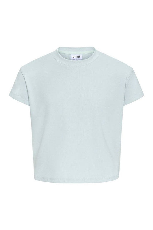 PleatPleat Tyler Top - Mint RibBabysupermarket