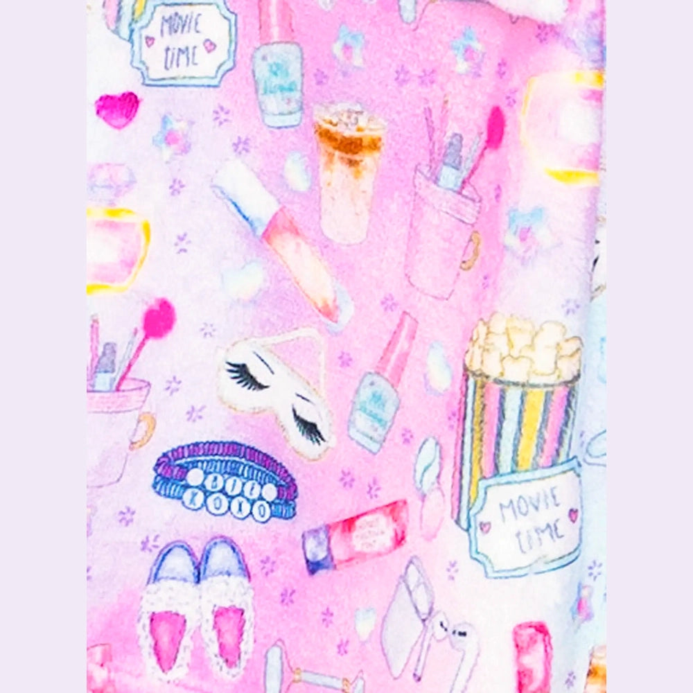 Preppy GoosePreppy Goose Girls Two Piece Plush Sleepover Loungewear Pant - SleepoverBabysupermarket