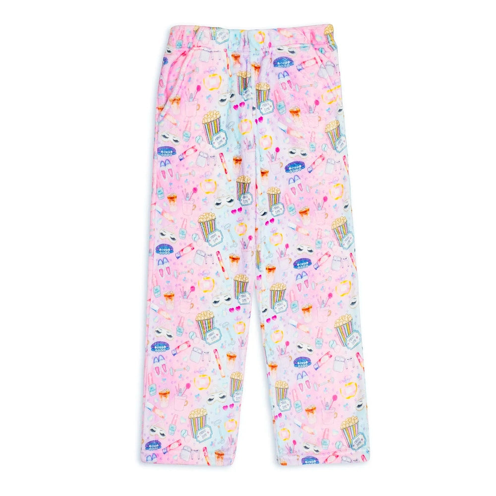 Preppy GoosePreppy Goose Girls Two Piece Plush Sleepover Loungewear Pant - SleepoverBabysupermarket