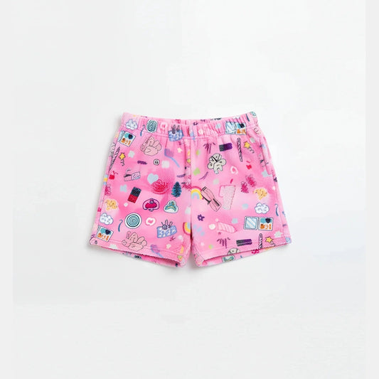 Preppy GoosePreppy Goose Slumber Party Loungewear Plush ShortsBabysupermarket