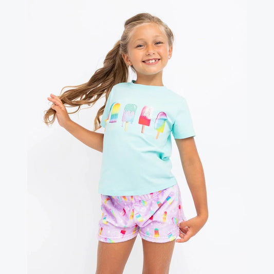 Preppy GoosePreppy Goose Sweets & Popsicles Loungewear ShortsBabysupermarket