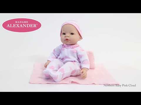 Madame Alexander Newborn Baby Play Doll in Pink Clouds