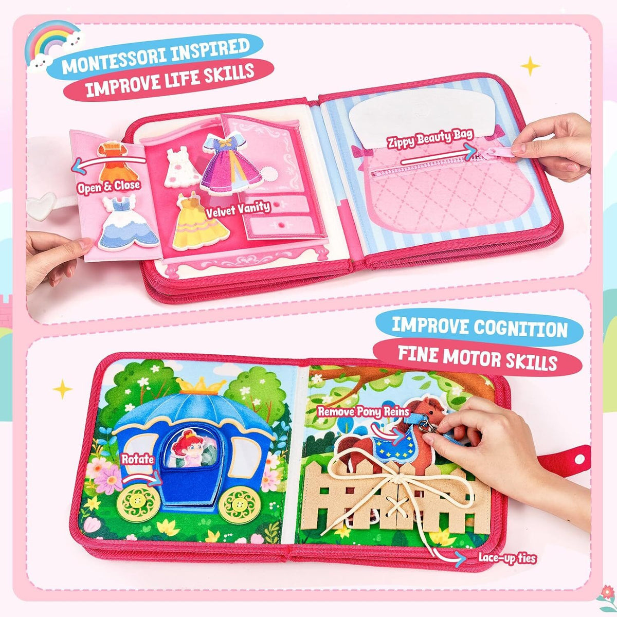 Joycat Princess Busy Book