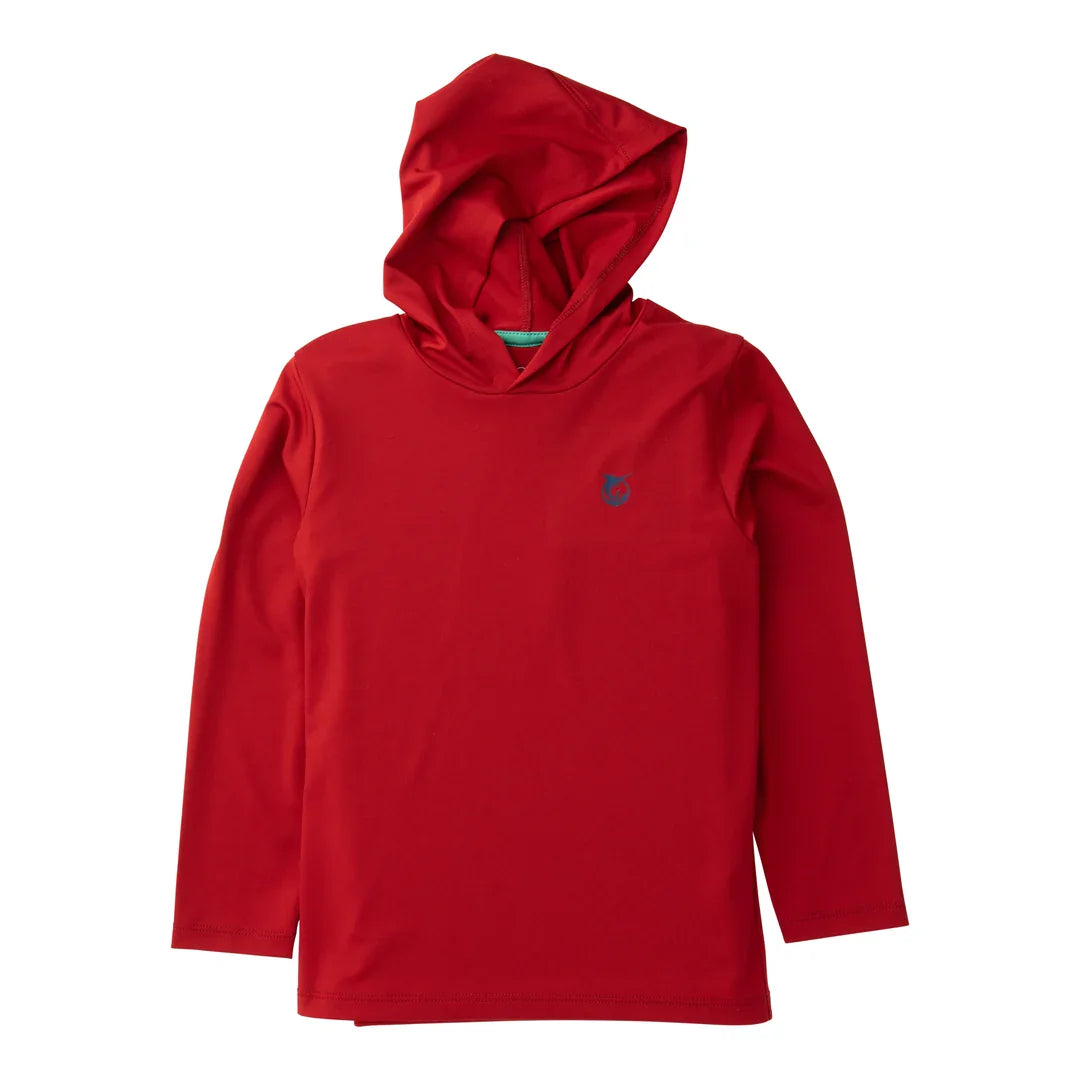 Prodoh Prodoh Boys Pro Performance Hoodie T-Shirt - Savvy Red