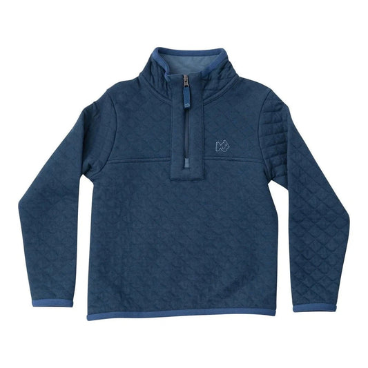 Prodoh Toddler Big Dipper / 2 Toddler PRODOH Quilted Zip Pullover in Big Dipper Navy