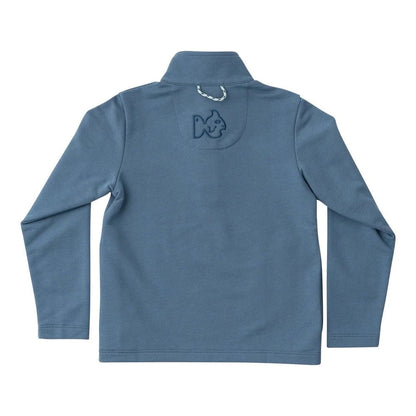 Prodoh Toddler PRODOH Sporty Snap Pullover in Bluefin Blue