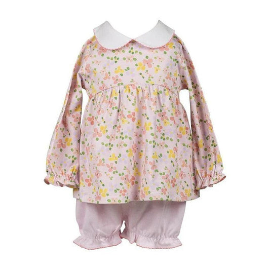 Proper Peony Toddler Betty Floral / 12 Mo Proper Peony Betty Floral Long Sleeve Bloomer Set