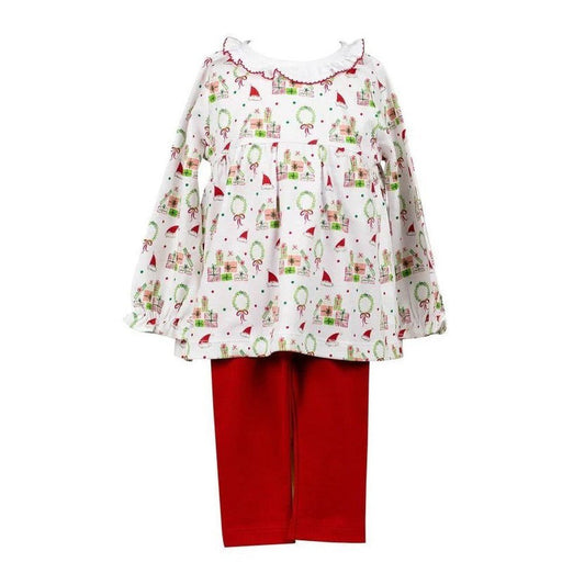 Proper Peony Toddler Deck the Halls / 12 Mo Proper Peony Deck the Halls Tunic & Legging Set