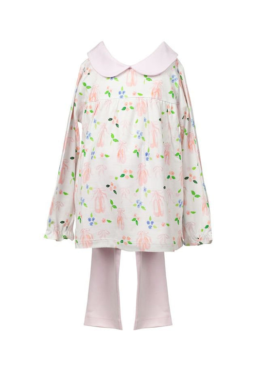 Proper Peony En Pointe Tunic with Leggings