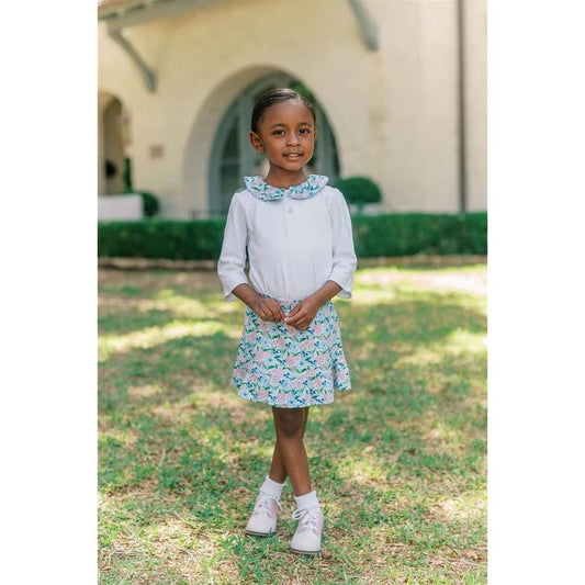 Proper Peony Kids Flanders Poppy / 5 Proper Peony Flanders Poppy Skirt Set