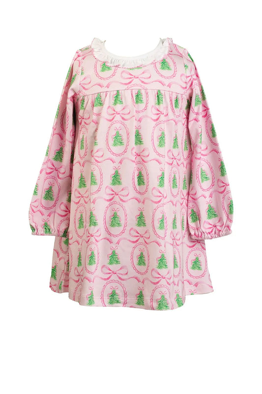 Proper Peony Girls Dresses Pink / 2 Toddler Proper Peony Girls Pink Tannenbaum Dress