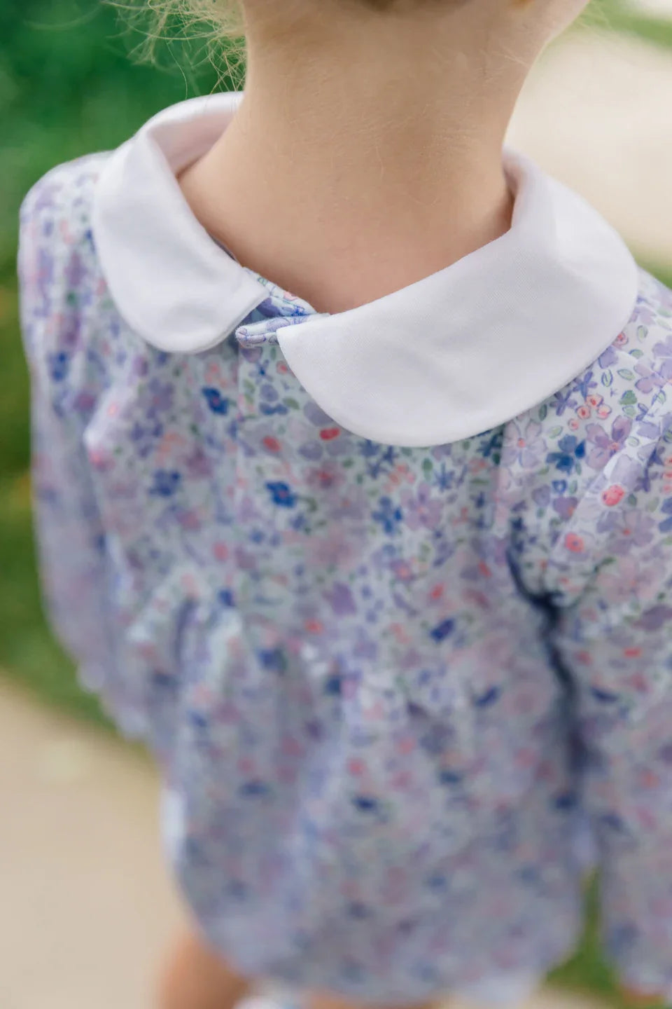 Proper PeonyProper Peony Long Sleeve Bloomer Set - Iris GardenBabysupermarket