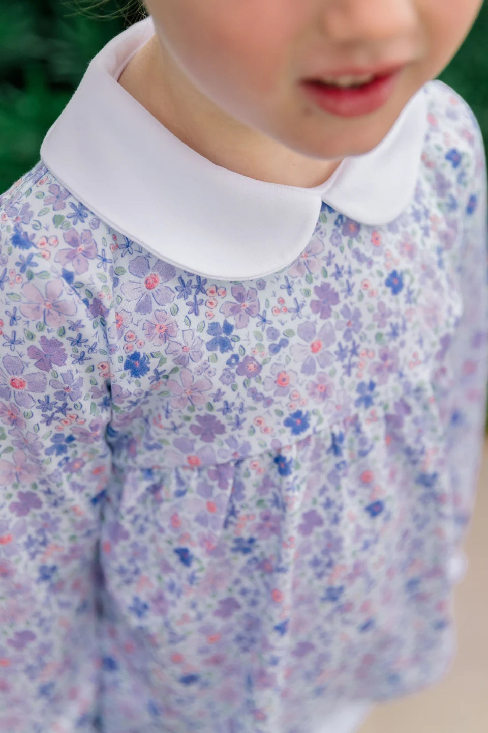 Proper PeonyProper Peony Long Sleeve Bloomer Set - Iris GardenBabysupermarket