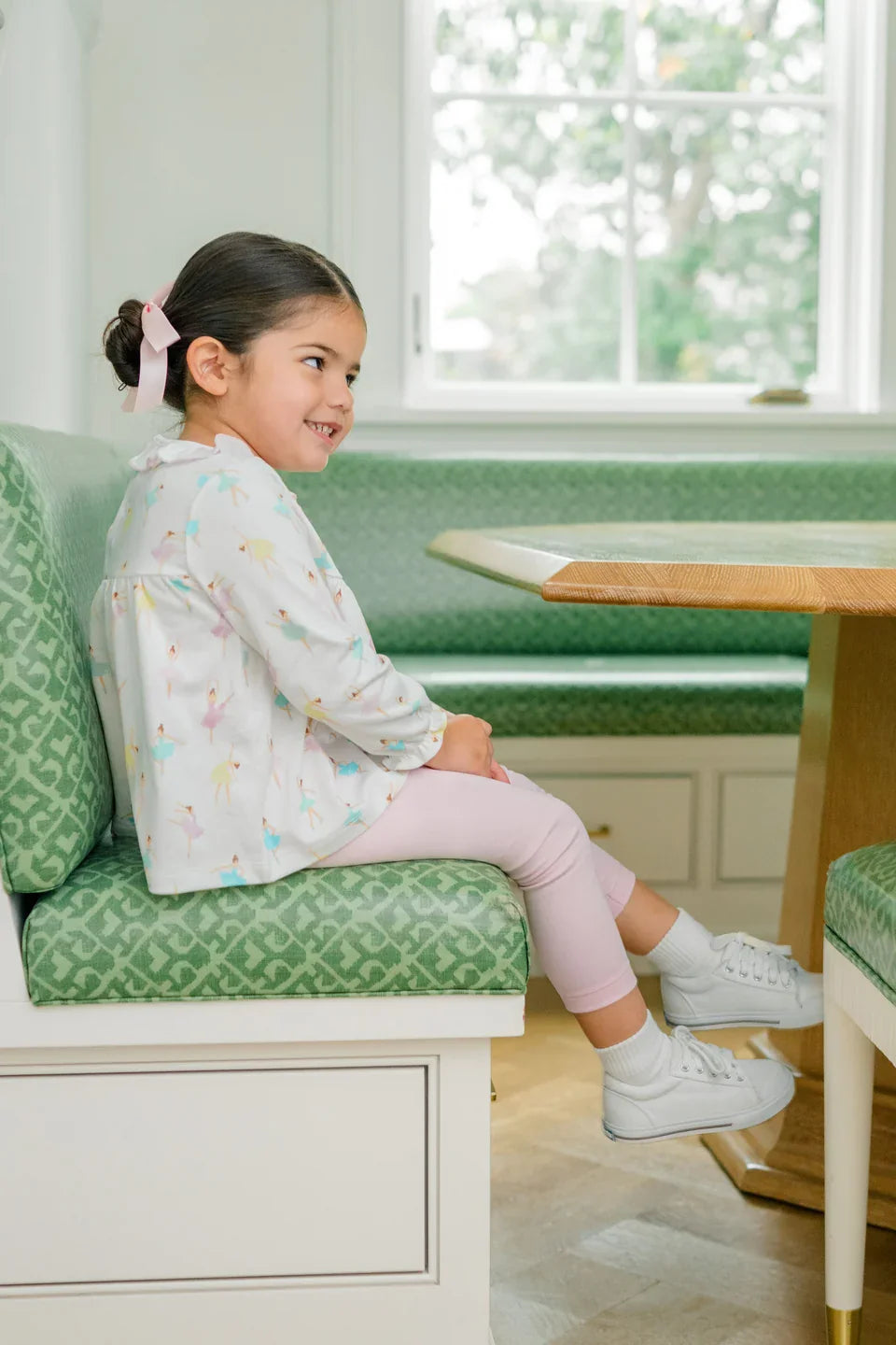 Proper Peony Infant Girl Proper Peony Long Sleeve Tunic Set - Tutu