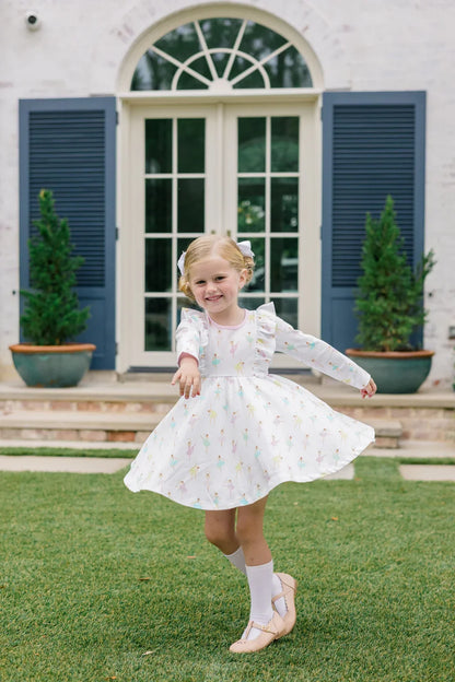 Proper PeonyProper Peony Long Sleeve Twirl Dress - TutuBabysupermarket
