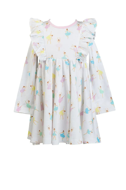 Proper PeonyProper Peony Long Sleeve Twirl Dress - TutuBabysupermarket