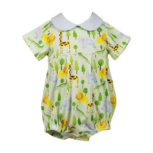 Proper Peony Infant Zoo Animals / 3 Mo Proper Peony Savannah Zoo Animals Boy Bubble