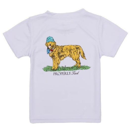 Properly Tied American Pup Performance Short Sleeve T-Shirt babysupermarket