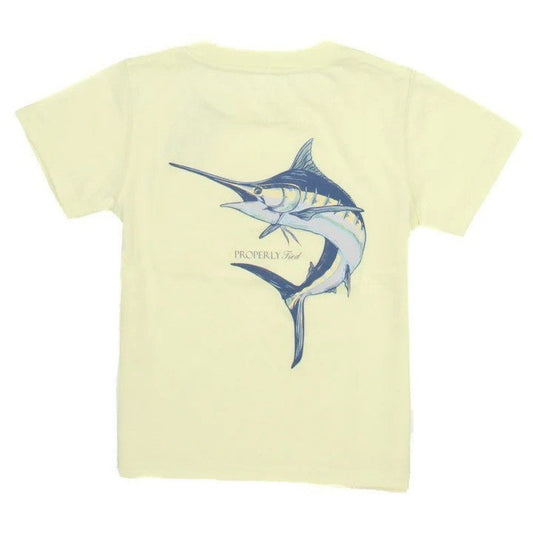 Properly Tied Blue Marlin Short Sleeve T-Shirt babysupermarket