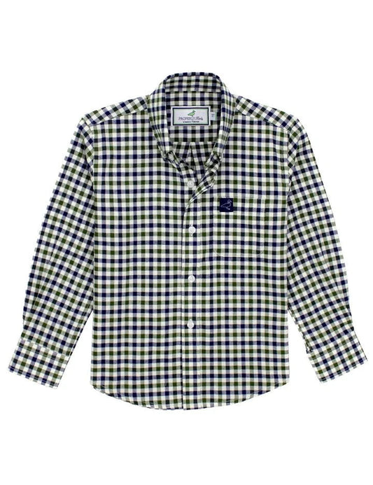 Properly Tied Boys Classic Flannel - Tahoe