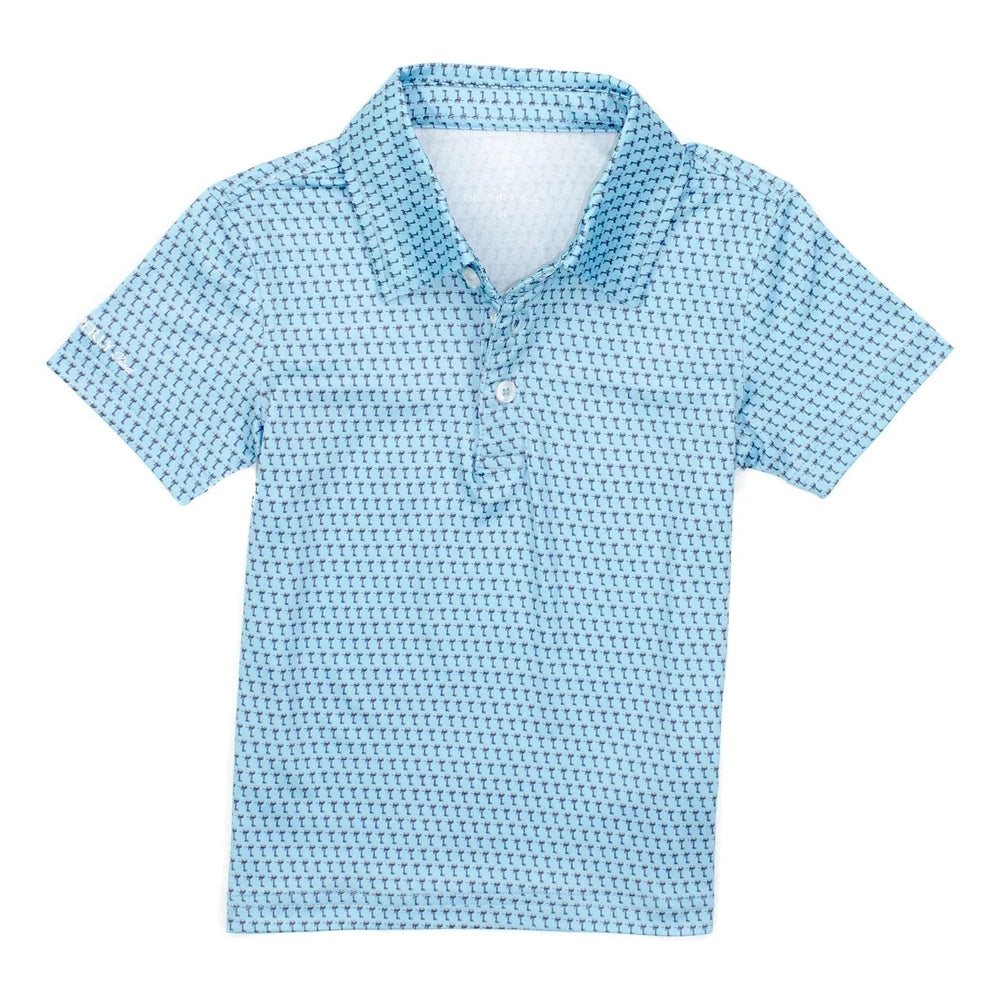 Properly Tied Boys Inlet Polo - Vintage Motor babysupermarket
