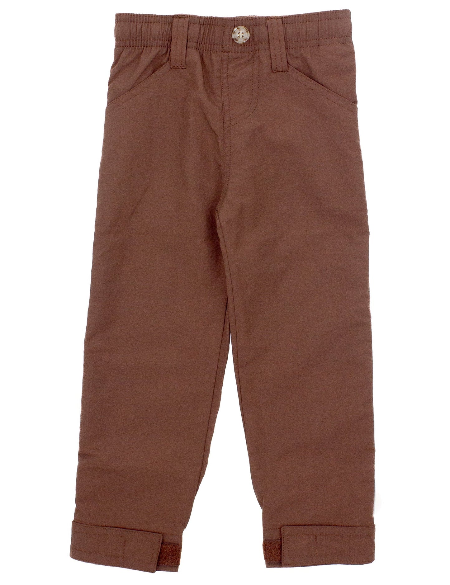 Properly Tied Boys Pants Bark / 2 Toddler Properly Tied Boys Mallard Pant - Bark