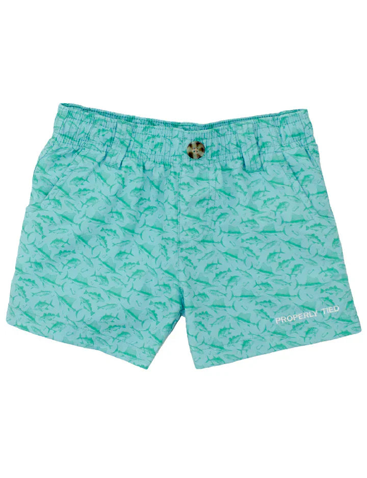Properly TiedProperly Tied Boys Mallard Short - Fish FrenzyBabysupermarket