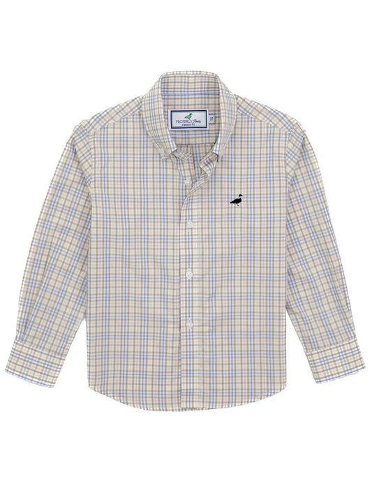 Properly Tied Boys Seasonal Sportshirt - Bridgewater