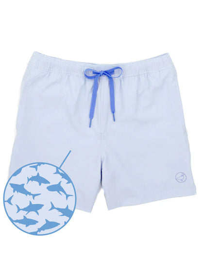 Properly TiedProperly Tied Boys Splash Swim Trunk - Shark AttackBabysupermarket