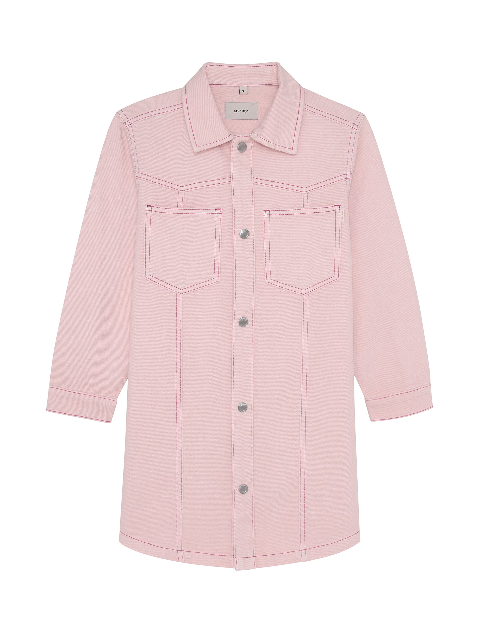 DL1961DL1961 Girls Simona Dress - Primrose PinkBabysupermarket