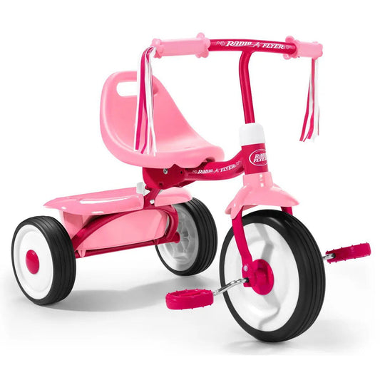 RADIO FLYER Toys / Riding Toys / Tricycle Radio Flyer Fold 2 Go Trike - Pink