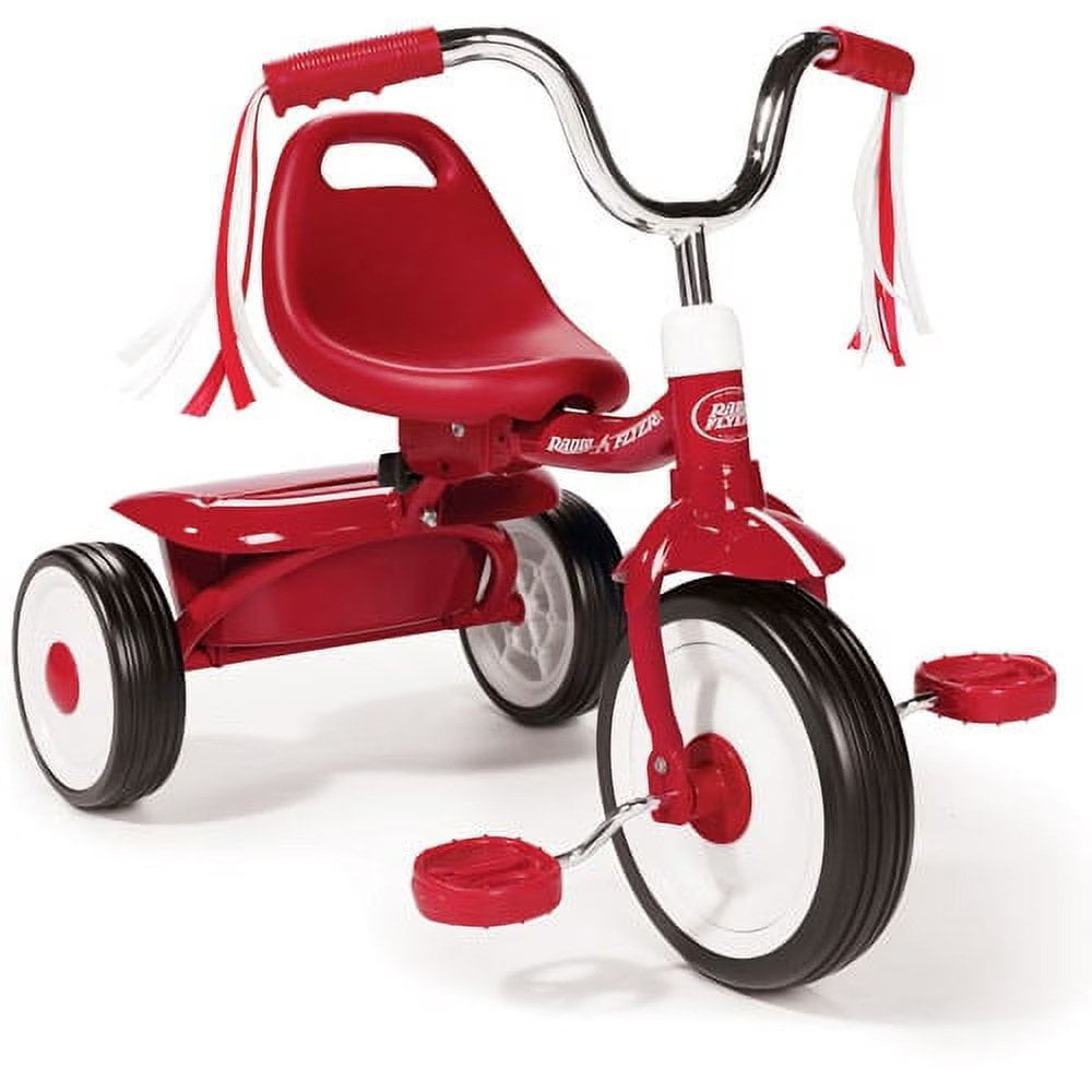 RADIO FLYER Toys / Riding Toys / Tricycle Radio Flyer Fold 2 Go Trike - Red