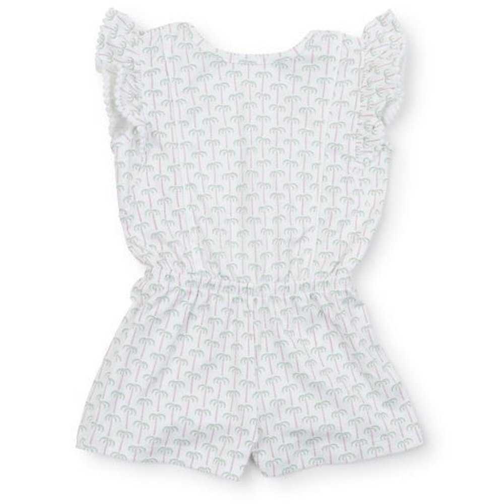 Lila and Hayes Rae Romper Pacific Palms Pink